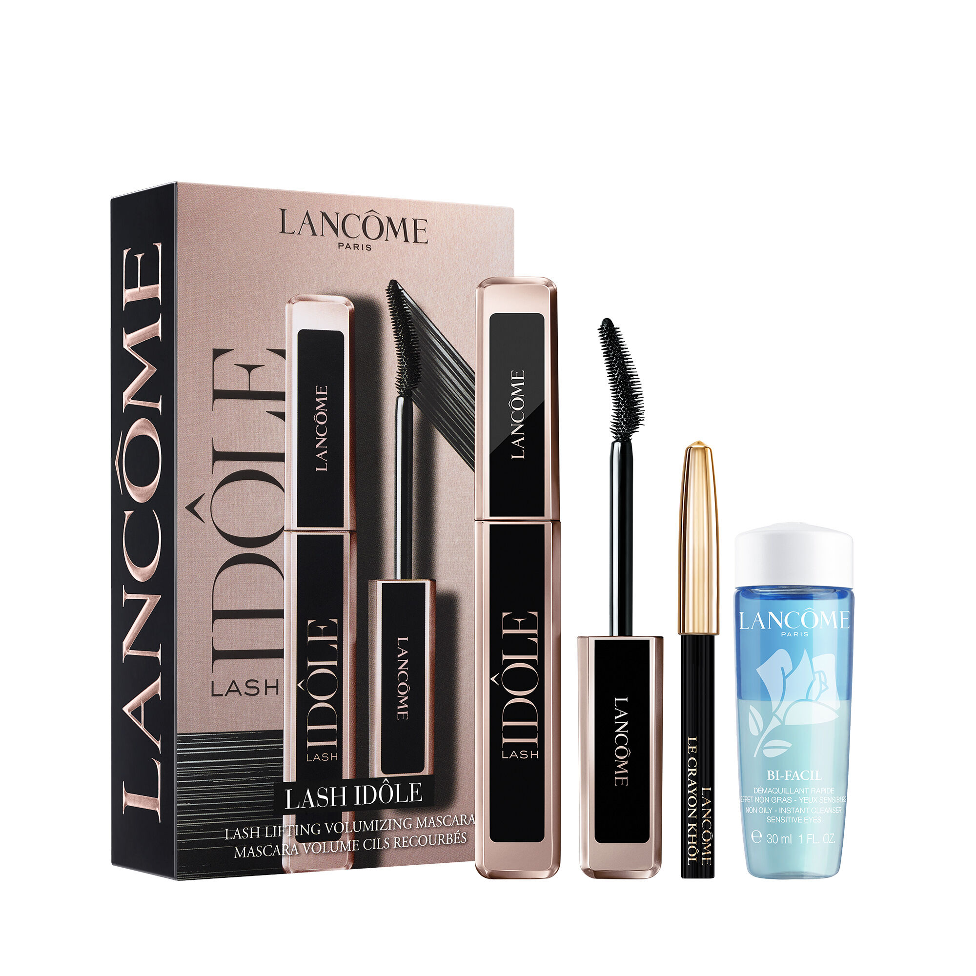 Set mascara LASH IDOLE, LE CRAYON KHOL & BI-FACIL