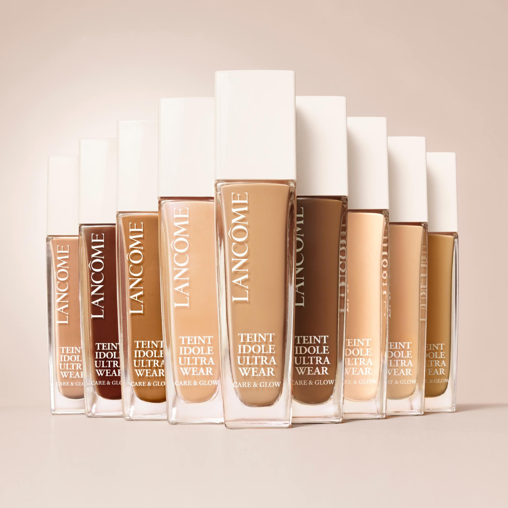 Teint Idole Ultra Wear Care & Glow Foundation - Fond de ten fluid