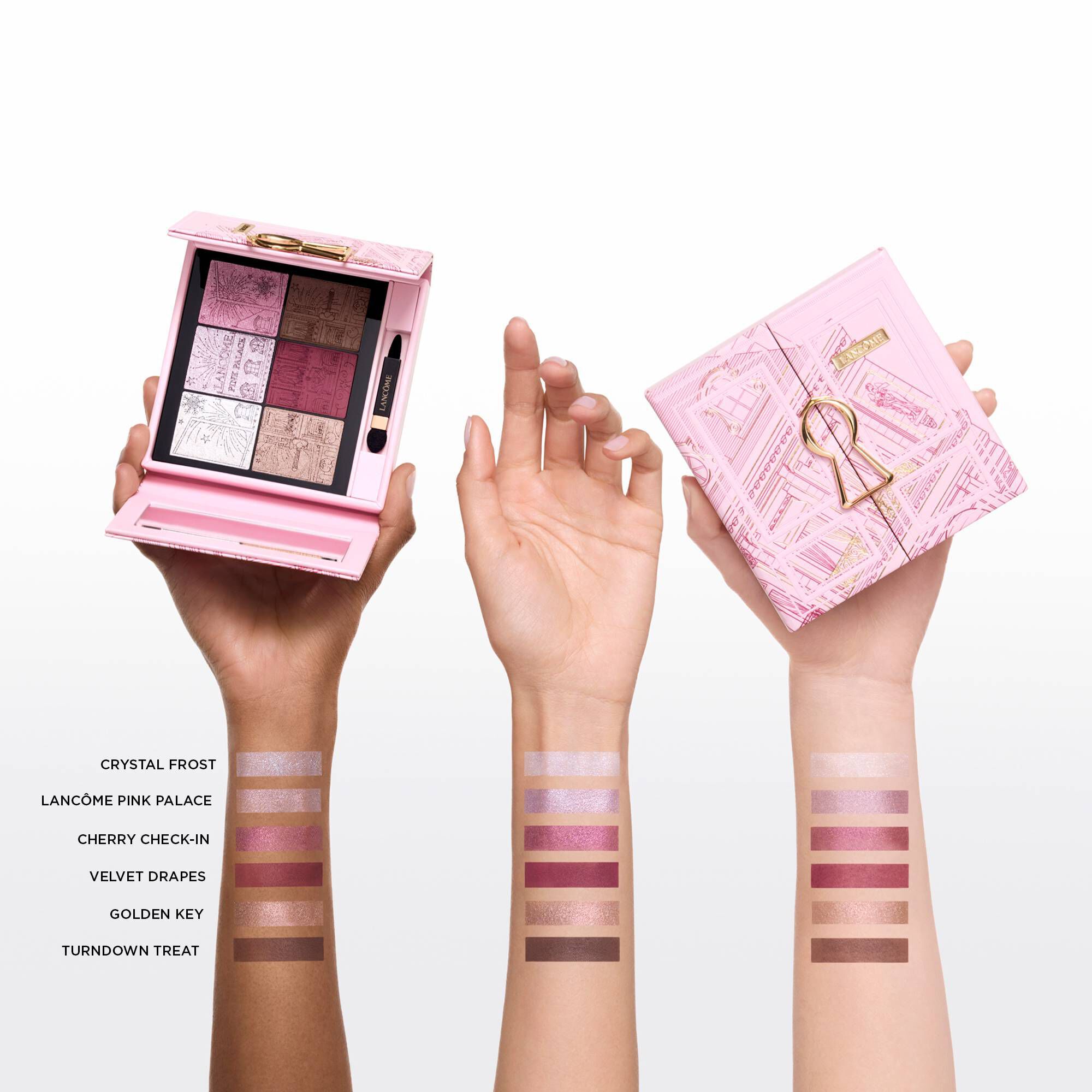 Beauty Visuals Swatch Braț The Suite Escape Palette