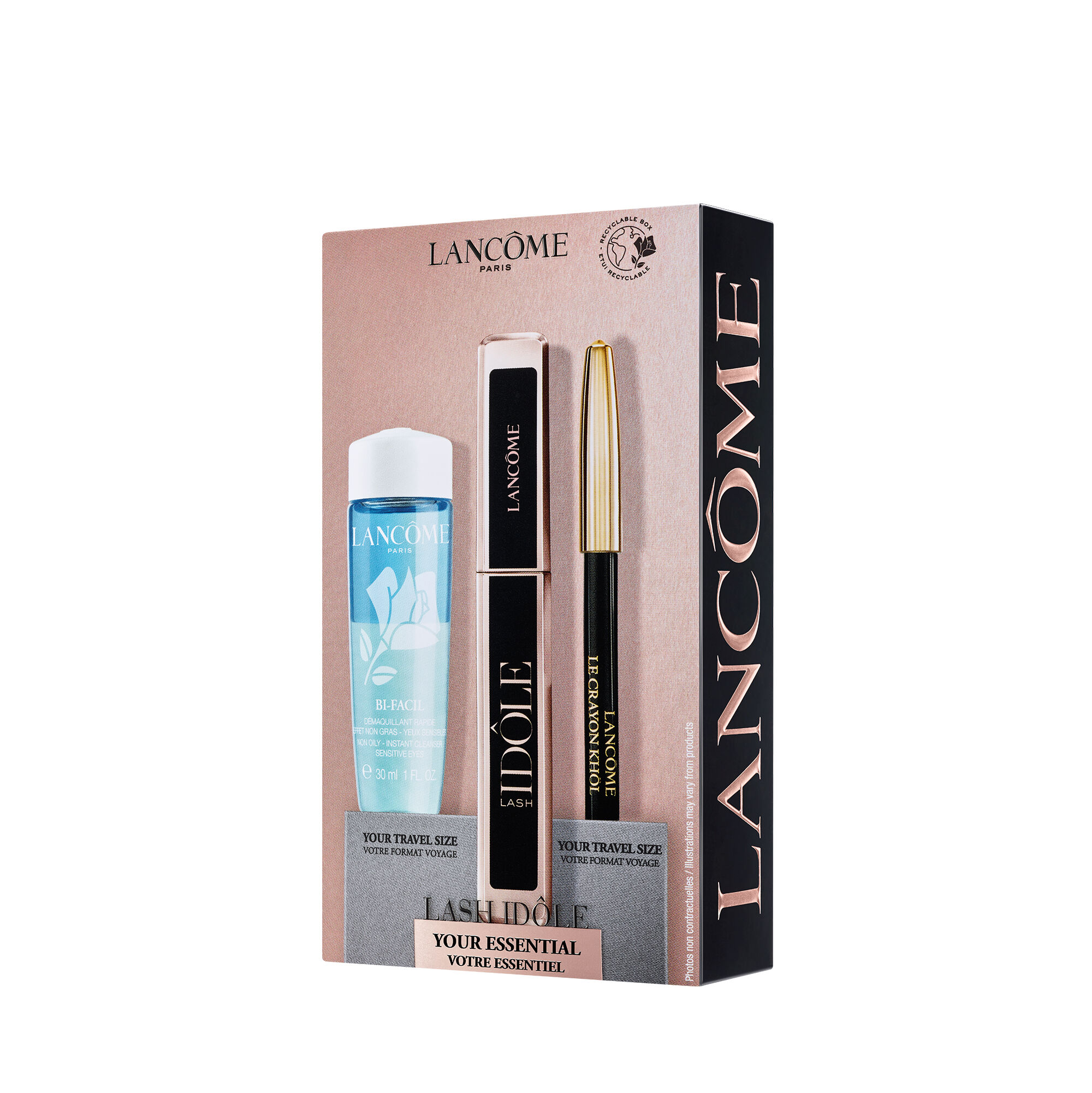 Set mascara LASH IDOLE, LE CRAYON KHOL & BI-FACIL