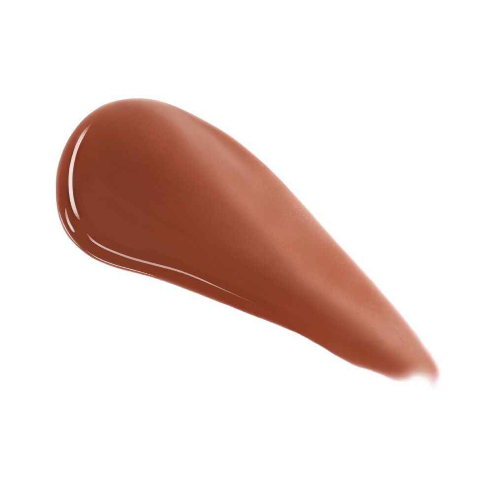 O mostră de Lancome L'Absolu Rouge Glaze Tintation, evidențiind textura sa ultra-lucioasă și lichidă ca de glazură.