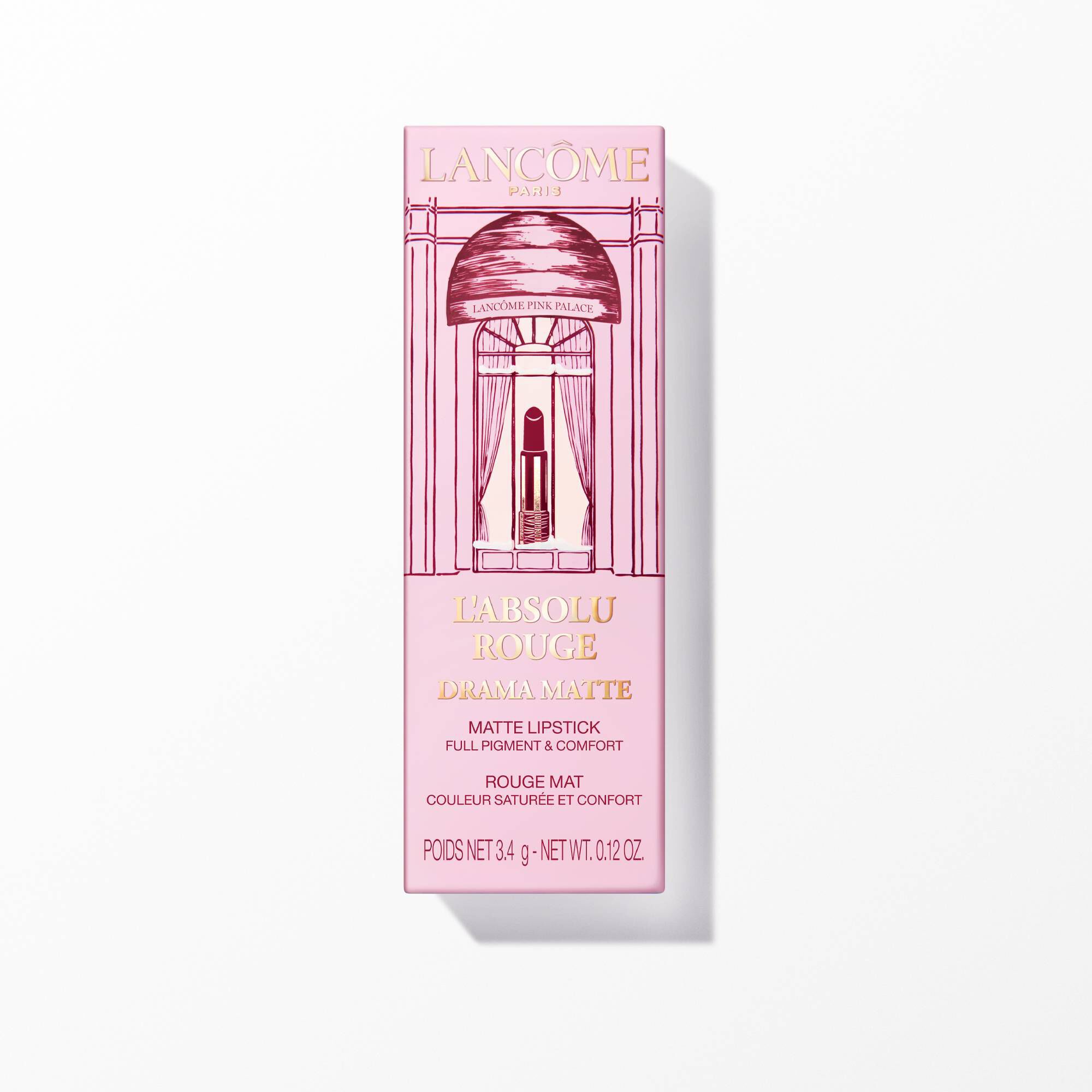 Imagine a următoarelor produse pe fundal alb: Lipstick Drama Matte Secondary Pack ediție limitată