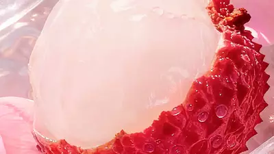 Vizual ingredient - decuparea de litchi