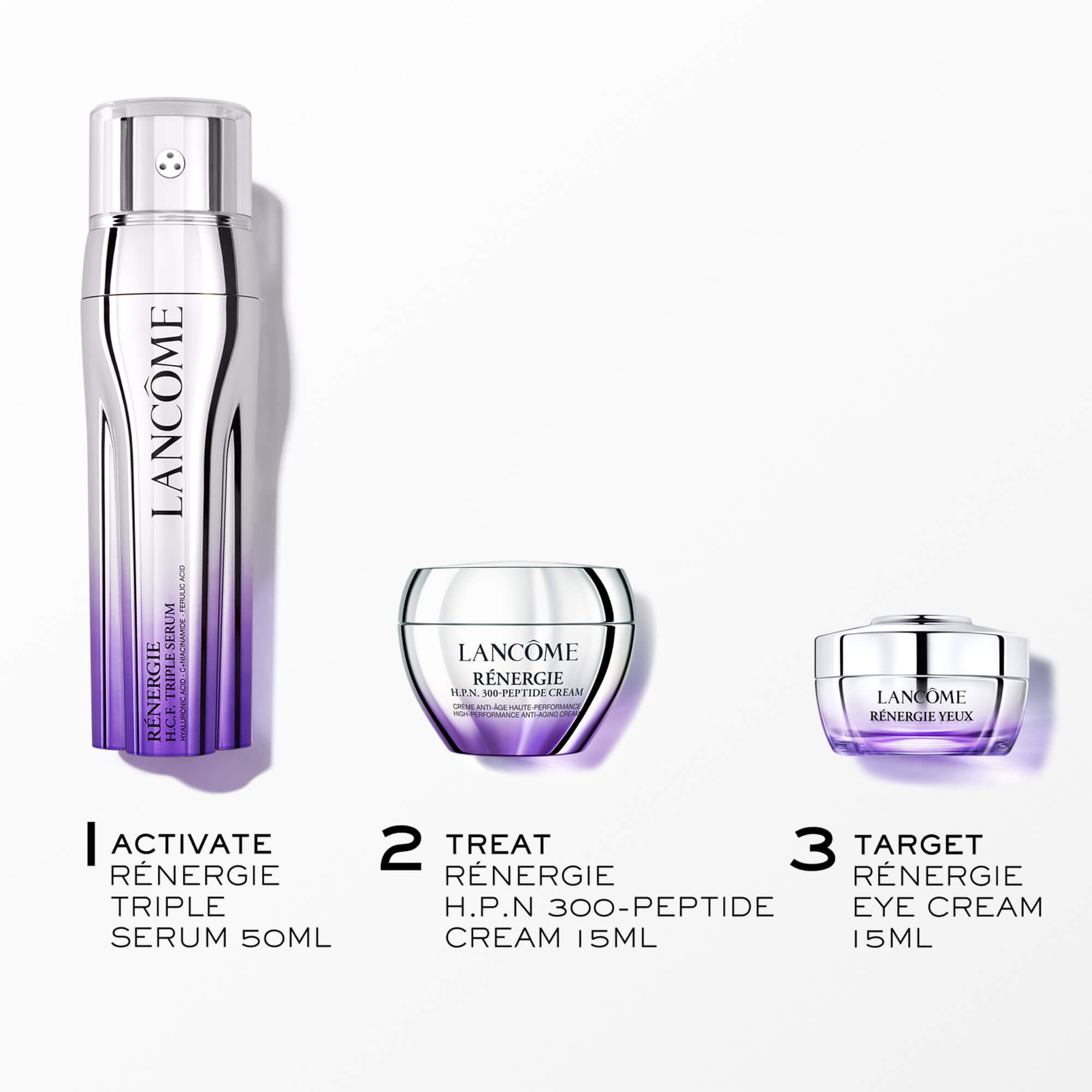 Renergie H.C.F. Triple Serum 50ml Set de ingrijire a pielii