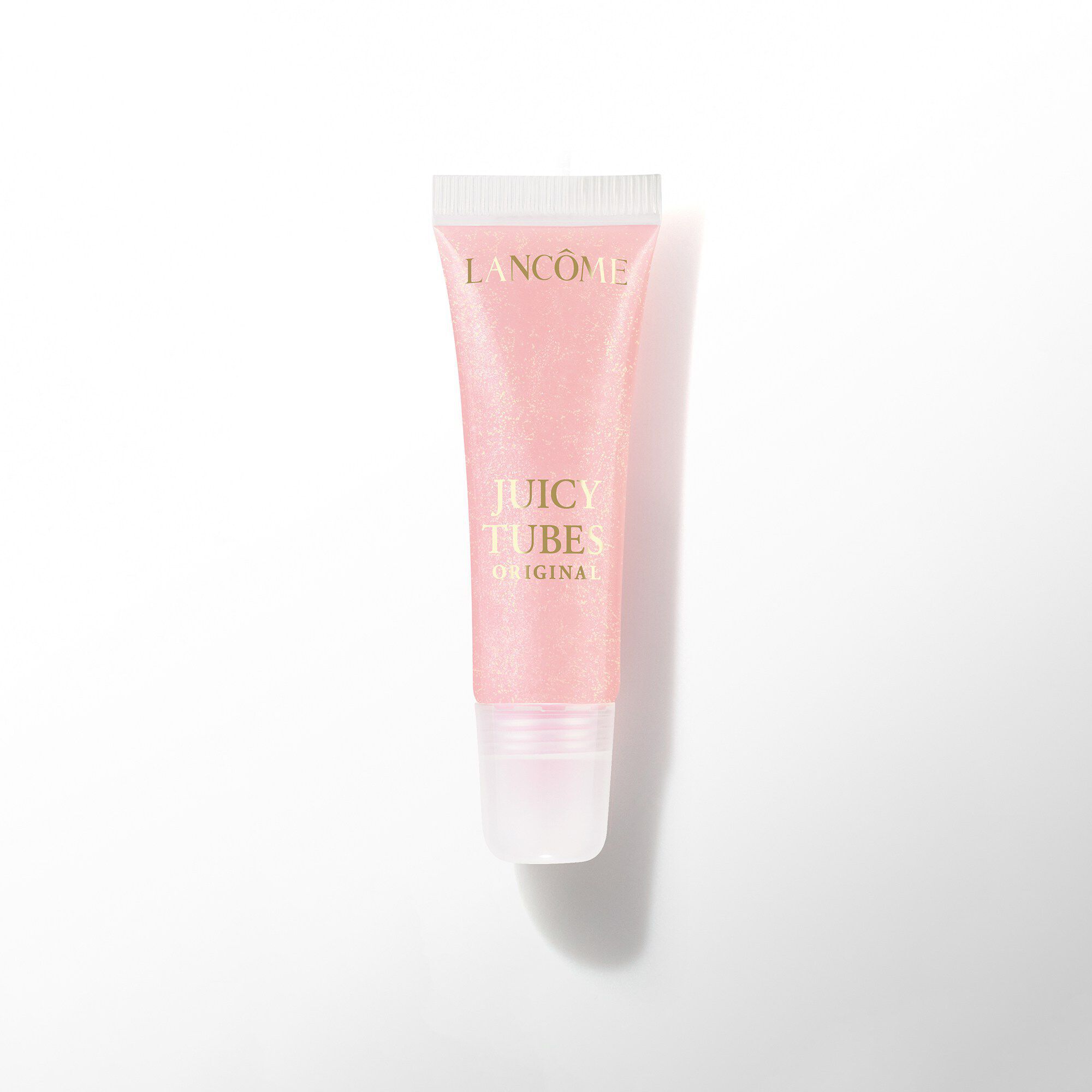 Un tub roz de luciu de buze Lancome Juicy Tubes Original.