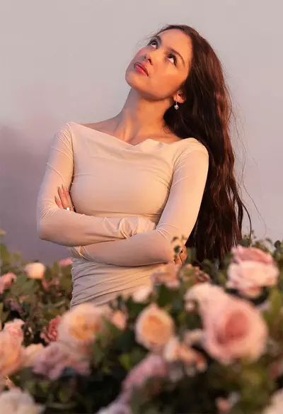 Vizual Lancome cu un machiaj de ochi superb.