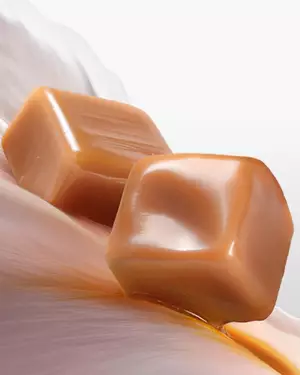 Ilustrație parfum gourmand Lancome