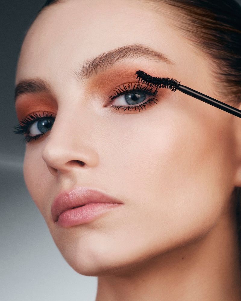 Imagine Lancôme cu un machiaj frumos al ochilor